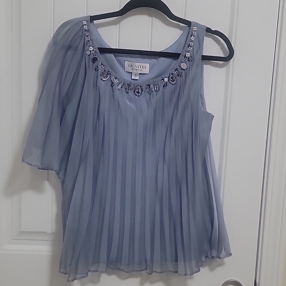 Cold shoulder blouse